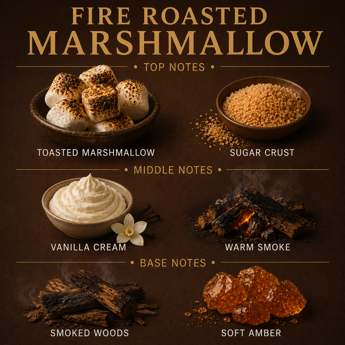 Fire Roasted Marshmallow Reed Diffuser