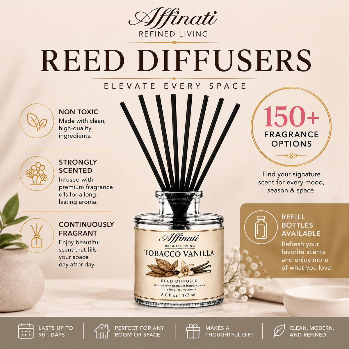 Spiked Eggnog Reed Diffuser