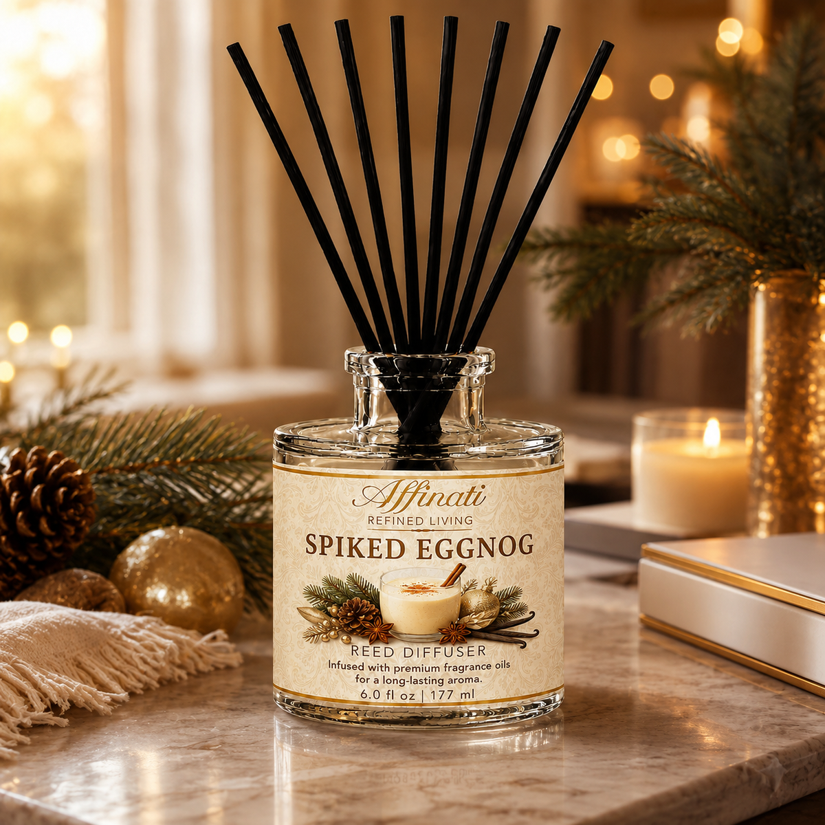 Spiked Eggnog Reed Diffuser