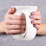 You're My Cup of Tea Classic White Porcelain Ceramic Handwarmer Mug
