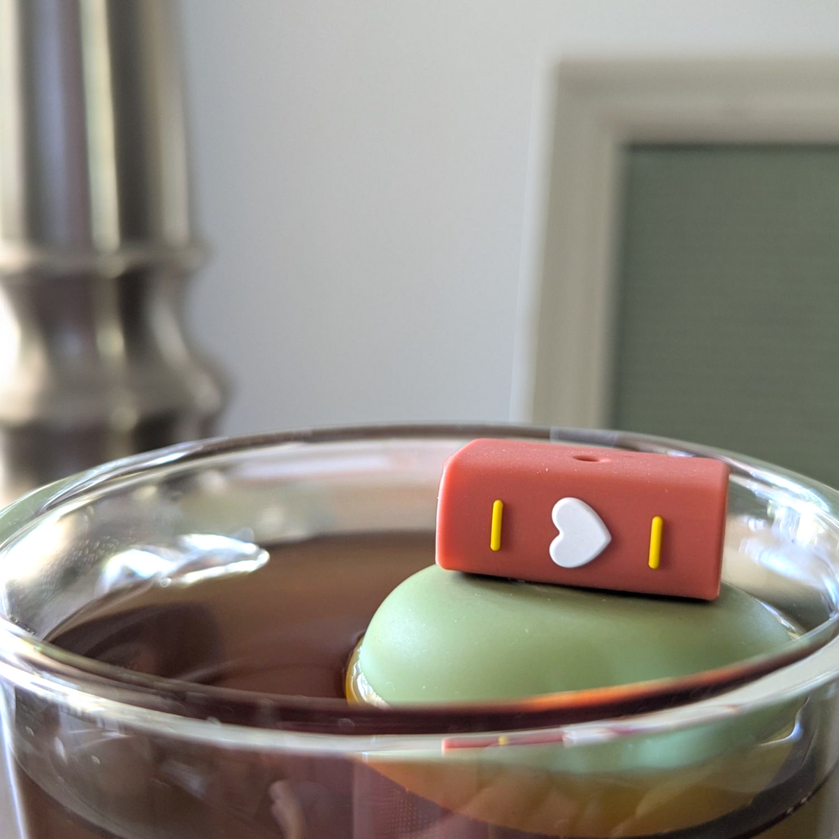 Floating Brown Book Tea Infuser - Cute Tea Infuser for Loose Leaf Tea