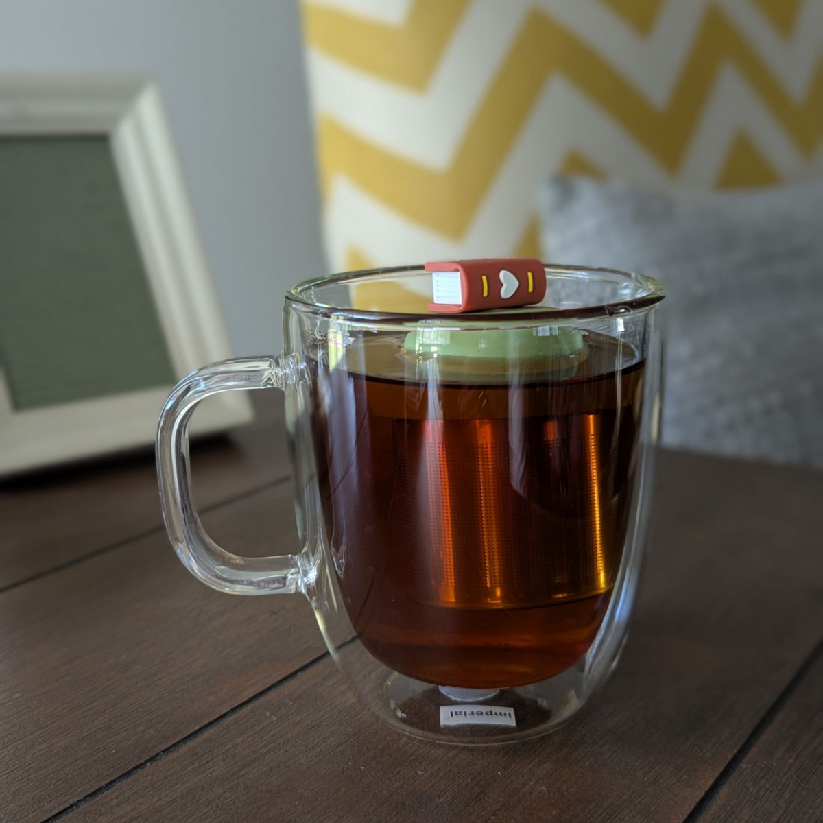 Floating Brown Book Tea Infuser - Cute Tea Infuser for Loose Leaf Tea