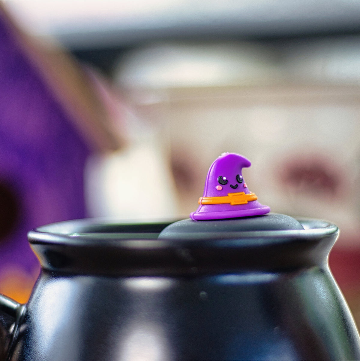 Floating Purple Wizard Hat Tea Infuser - Cute Tea Infuser for Loose Leaf Tea