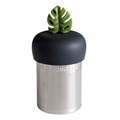 Floating Army Green Monstera Tea Infuser - Cute Tea Infuser for Loose Leaf Tea