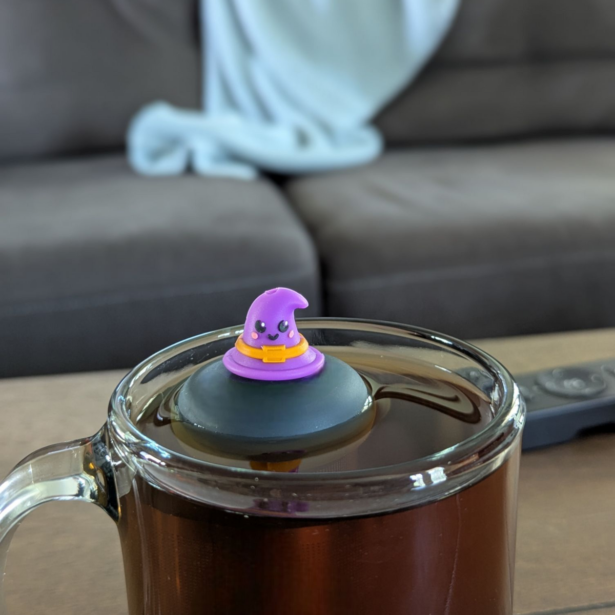 Floating Purple Wizard Hat Tea Infuser - Cute Tea Infuser for Loose Leaf Tea