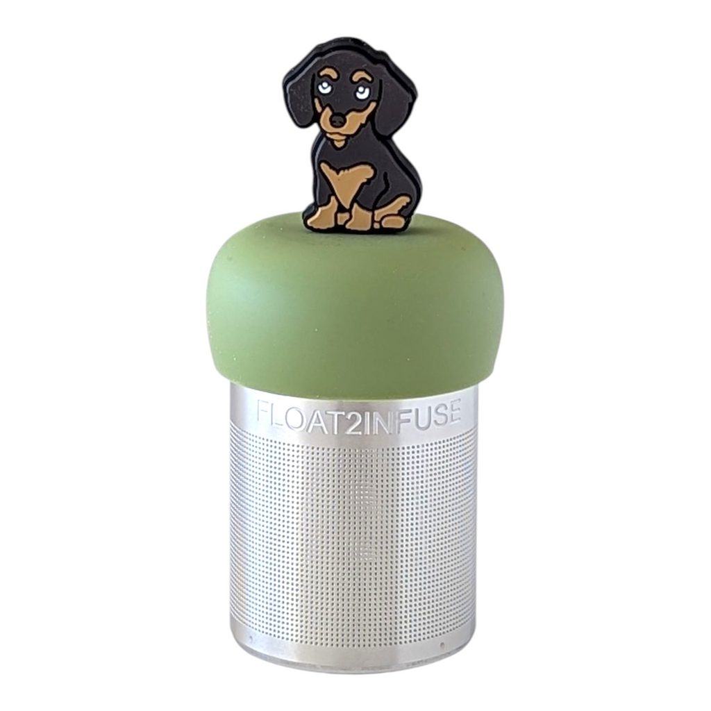 Floating Dachshund Dog Tea Infuser - Cute Animal Tea Infuser for Loose Leaf Tea