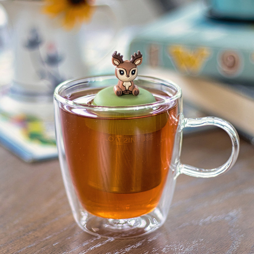 Floating Deer Tea Infuser - Cute Animal Tea Infuser for Loose Leaf Tea