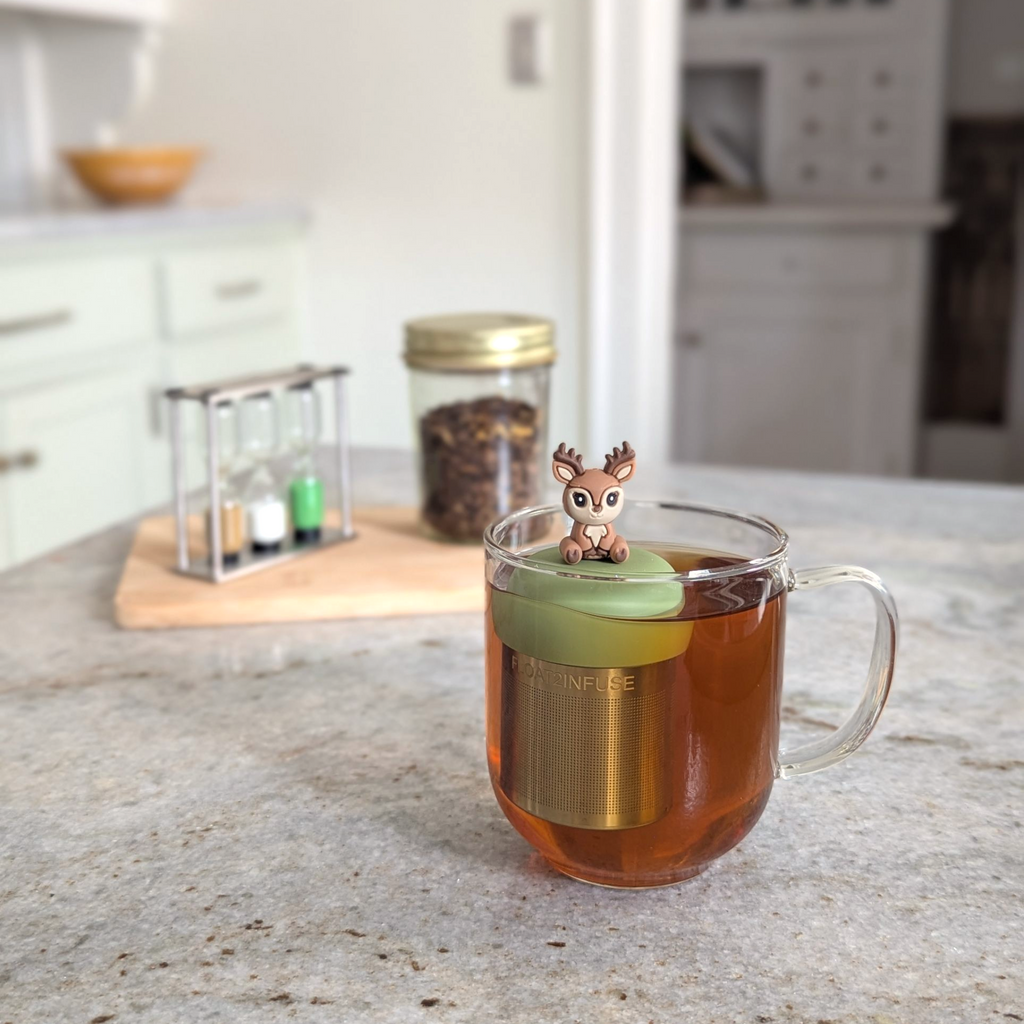 Floating Deer Tea Infuser - Cute Animal Tea Infuser for Loose Leaf Tea